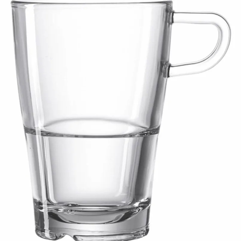 Leonardo Kaffee & Tee-Latte-Macchiato-Becher Senso 350 ml Klar