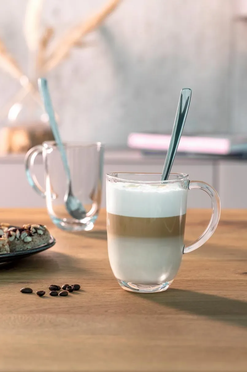 Kaffee & Tee|Leonardo Latte-Macchiato-Set Napoli 4tlg. Klar