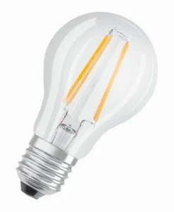E27|Osram LED Birne E27/7 Watt/Energie E Transparent