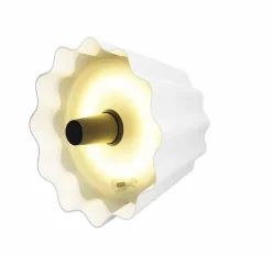 Außentischleuchten|Außentischleuchten|Sompex LED-Akku-Flaschenaufsatz Flower Weiß