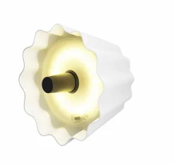 Außentischleuchten|Außentischleuchten|Sompex LED-Akku-Flaschenaufsatz Flower Weiß
