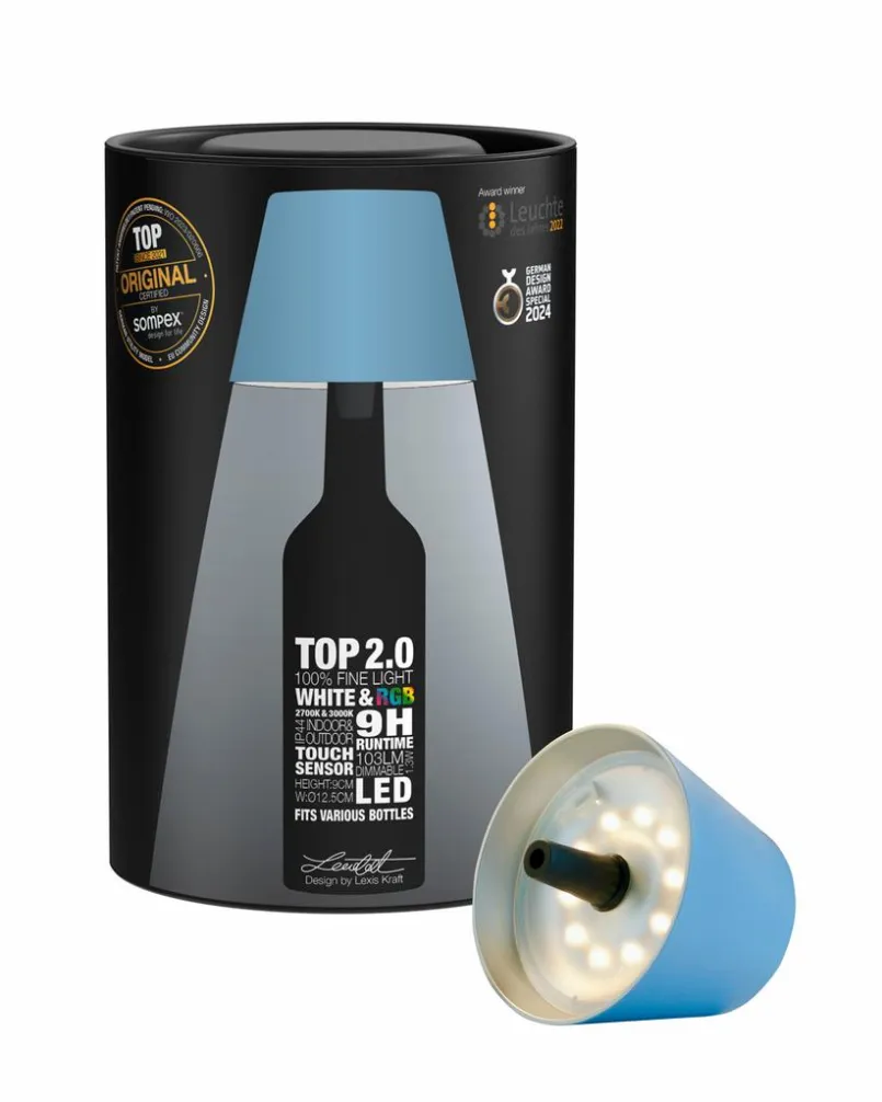 LED-Akku-Flaschenaufsatz Top 2.0<Sompex Online