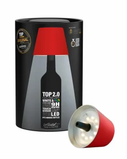 Lichterketten & Dekoleuchten|Lichterketten & Dekoleuchten|Sompex LED-Akku-Flaschenaufsatz Top 2.0 Rot