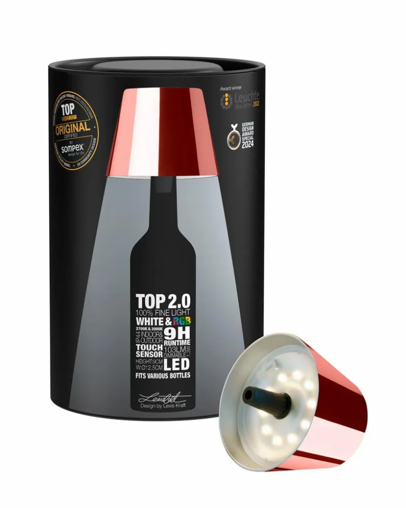 LED-Akku-Flaschenaufsatz Top 2.0<Sompex Online