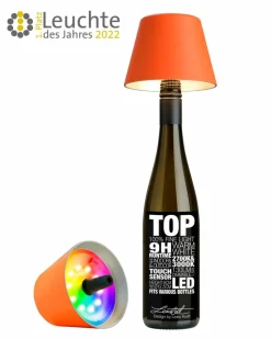 Sompex Lichterketten & Dekoleuchten|Lichterketten & Dekoleuchten-LED-Akku-Flaschenaufsatz Top 2.0 Orange