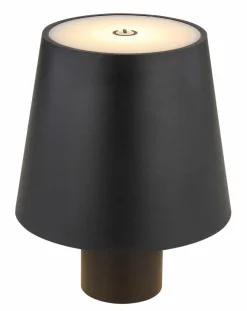Lichterketten & Dekoleuchten|Lichterketten & Dekoleuchten|Globo LED-Akku-Flaschenaufsatz Vanni Schwarz