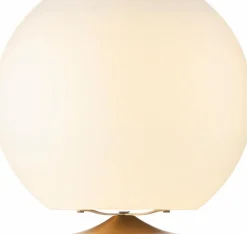 kooduu Akkuleuchten|Tischlampen-LED-Akkuleuchte Sphere Messing