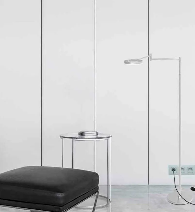 Akkuleuchten|Stehlampen|Steinhauer LED-Akkustehlampe Soleil Silber