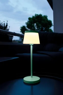 Außentischleuchten|Außentischleuchten|DesignLive LED-Akkutischleuchte Eva Grün