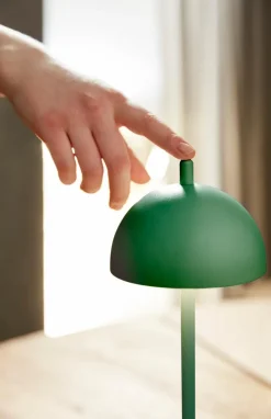 Außentischleuchten|Außentischleuchten|Musterring Leuchten LED-Akkutischleuchte Luna Grün