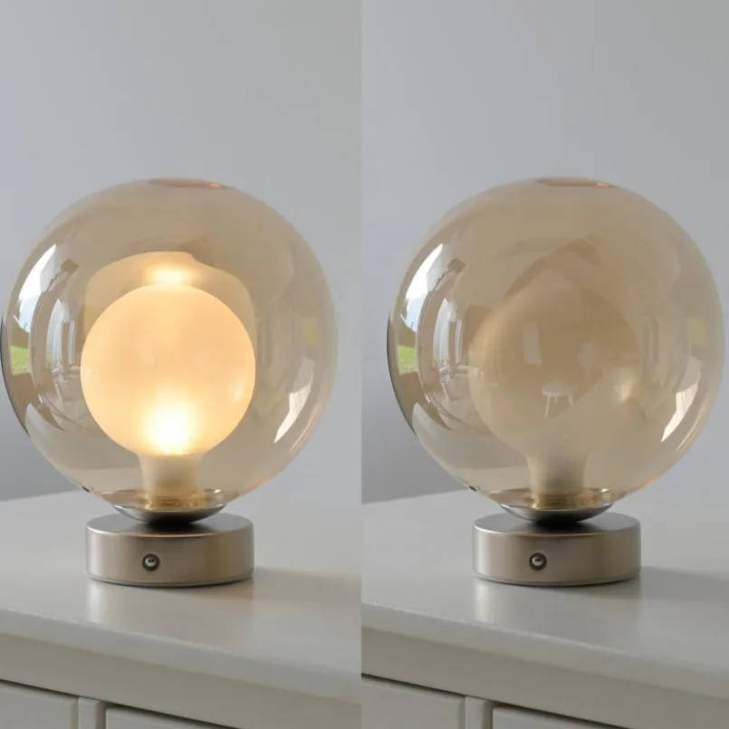 Paul Neuhaus Tischlampen-LED-Akkutischleuchte Popup Bronze