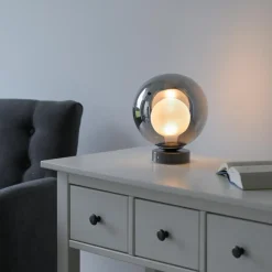 Tischlampen|Paul Neuhaus LED-Akkutischleuchte Popup Grau