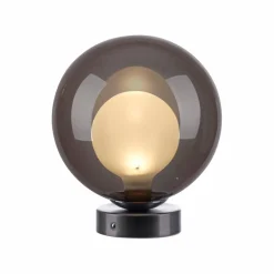 Tischlampen|Paul Neuhaus LED-Akkutischleuchte Popup Grau