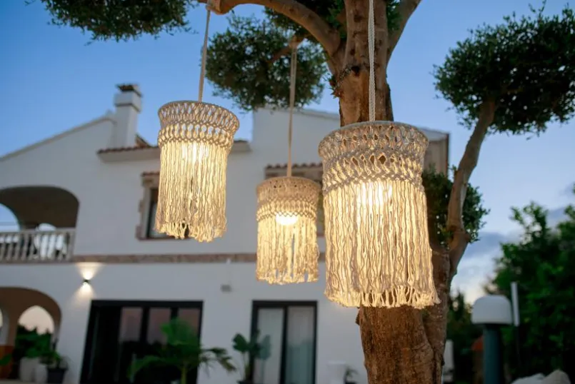 Außenpendelleuchten|Außenpendelleuchten|new garden LED-Außenpendelleuchte Mykonos Beige