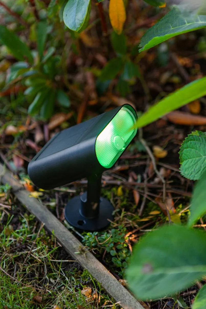 Led-Solarleuchten|Led-Solarleuchten|Eco-Light LED-Außensolarerdspieß Ginbo Schwarz