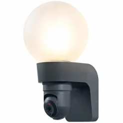 LEDVANCE Außenleuchten|Außenwandleuchten-LED-Außenwandkameraleuchte Globe Schwarz