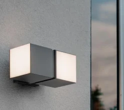 Außenwandleuchten|Außenwandleuchten|Eco-Light LED-Außenwandleuchte CUBA Anthrazit