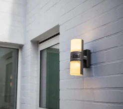 Eco-Light Außenwandleuchten|Außenwandleuchten-LED-Außenwandleuchte Cyra Anthrazit