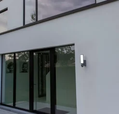 Lutec Außenwandleuchten|Außenwandleuchten-LED-Außenwandleuchte Elara Anthrazit