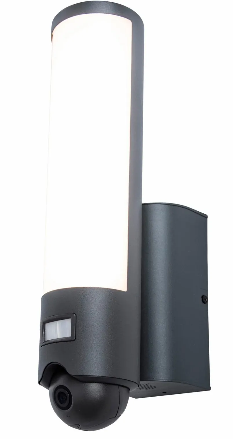 Lutec Außenwandleuchten|Außenwandleuchten-LED-Außenwandleuchte Elara Anthrazit