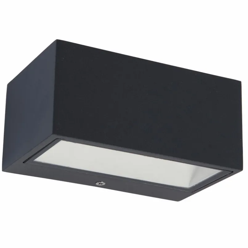 Eco-Light Außenwandleuchten|Außenwandleuchten-LED-Außenwandleuchte Gemini Anthrazit