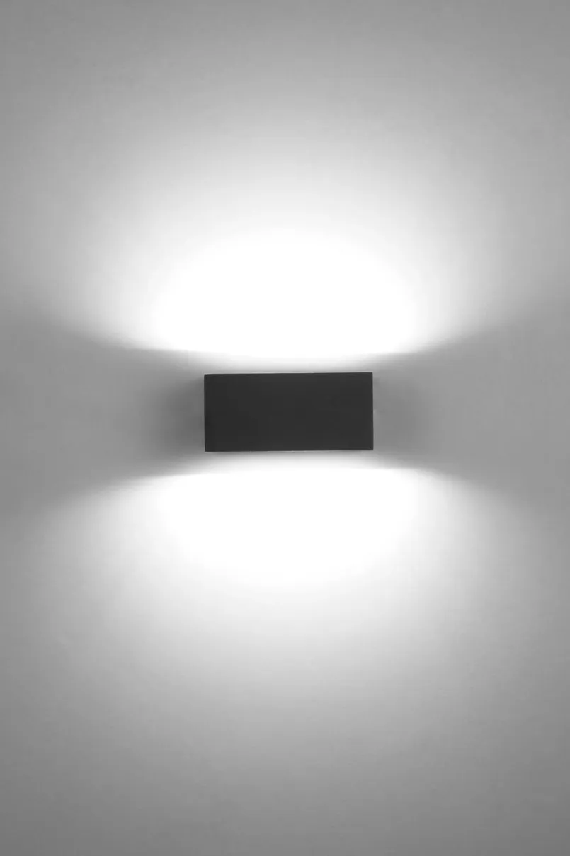 Eco-Light Außenwandleuchten|Außenwandleuchten-LED-Außenwandleuchte Gemini Anthrazit