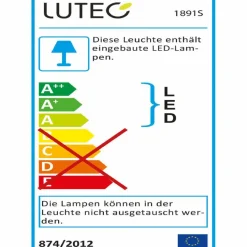 Eco-Light Außenwandleuchten|Außenwandleuchten-LED-Außenwandleuchte Gemini Anthrazit
