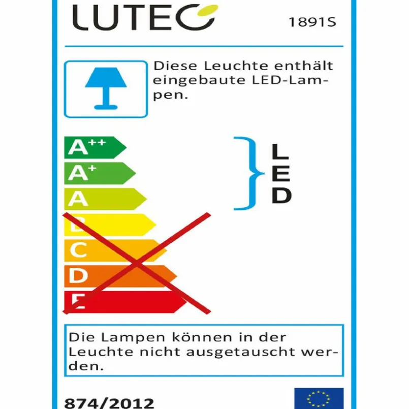 Eco-Light Außenwandleuchten|Außenwandleuchten-LED-Außenwandleuchte Gemini Anthrazit