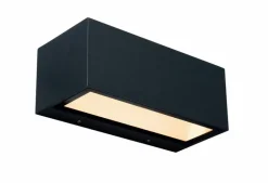 Außenwandleuchten|Außenwandleuchten|Lutec LED-Außenwandleuchte Gemini Schwarz