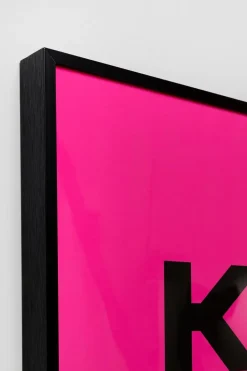 Bilder Mit Rahmen|Bilder Nach Themen|KARE X KARIM RASHID LED-Bild Rosa