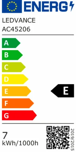 E27|Osram LED-Birne E27/6,5 Watt/Energie E Weiß