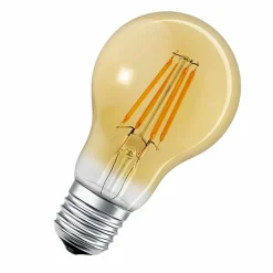 Leuchtmittel|E27|LEDVANCE LED-Birnenform E27/6 Watt/Energie E Braun