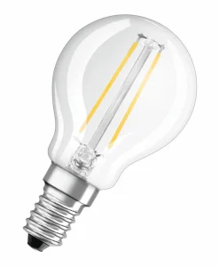 Osram E14-LED-Birnenform E14/2,5 Watt/Energie F Transparent