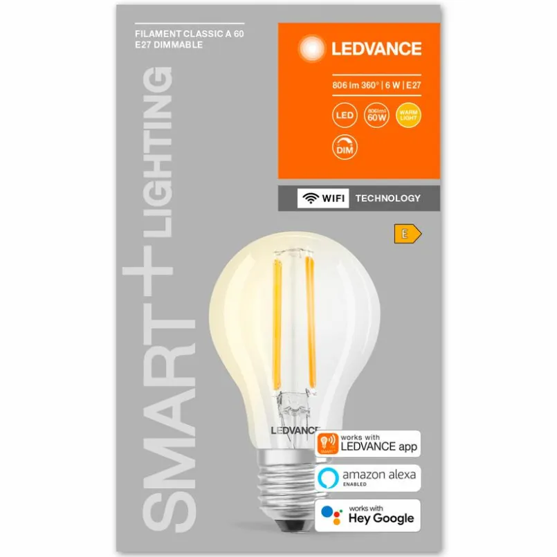 LED-Birnenform E27/6 Watt/Energie E<LEDVANCE Outlet