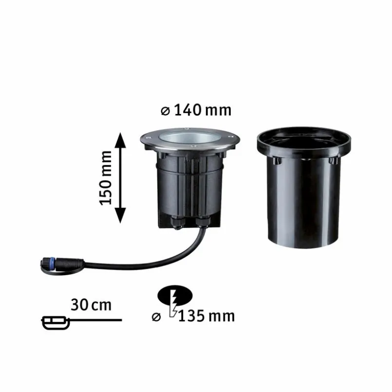 LED-Bodeneinbauleuchte Plug & Shine<Paulmann Best