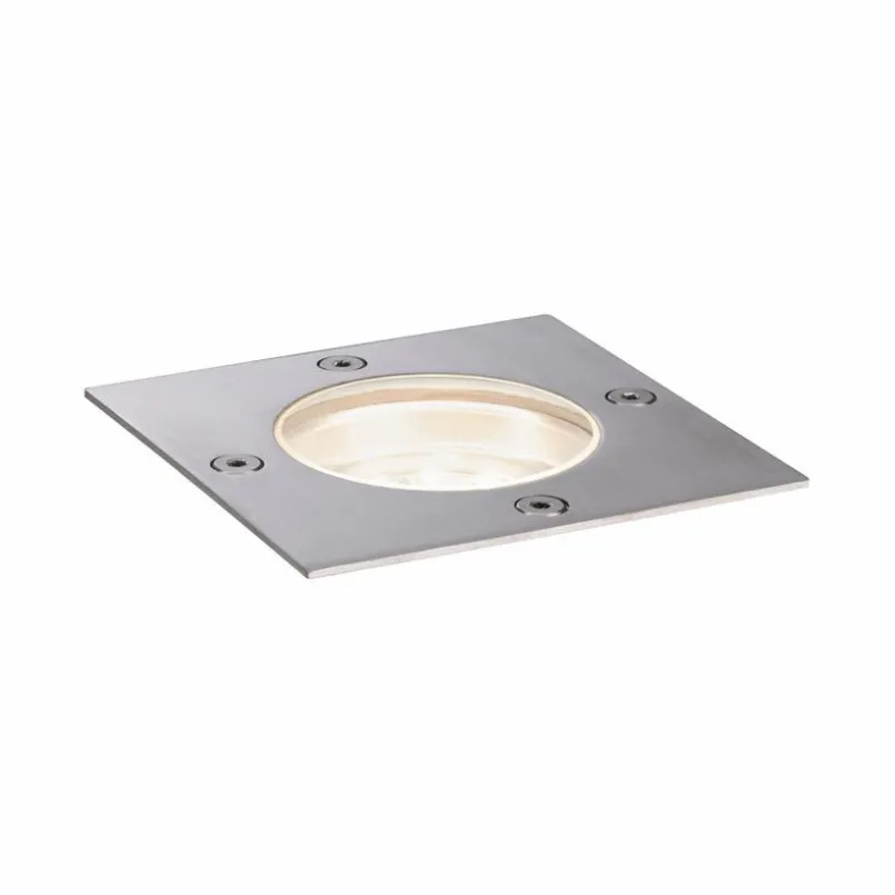Paulmann Wege- & Bodenleuchten|Wege- & Bodenleuchten-LED-Bodeneinbauleuchte Plug&Shine Silber