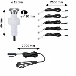 LED-Bodeneinbauleuchte Plug & Shine<Paulmann New