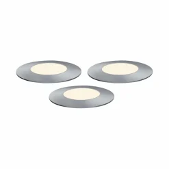 Paulmann Wege- & Bodenleuchten|Wege- & Bodenleuchten-LED-Bodeneinbauleuchte Plug&Shine Silber