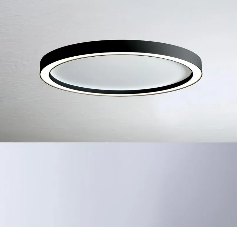 Bopp Deckenleuchten-LED-Deckenleuchte Aura Schwarz / Weiß