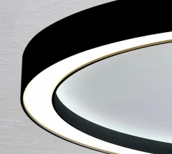 Bopp Deckenleuchten-LED-Deckenleuchte Aura Schwarz / Weiß