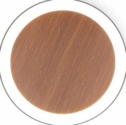 Eco-Light Deckenleuchten-LED-Deckenleuchte Moon Braun