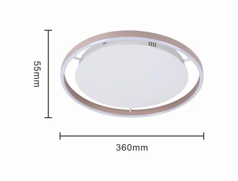 GeeTi Deckenleuchten-LED-Deckenleuchte Arles Beige
