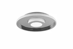 Trio Deckenleuchten-LED-Deckenleuchte Ascari Silber