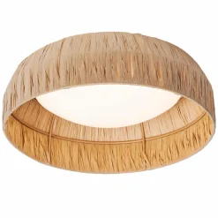 Deckenleuchten|LEDVANCE LED-Deckenleuchte Bamboo Paper Braun