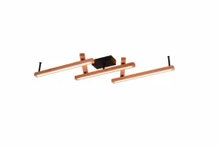 Trio Deckenleuchten-LED-Deckenleuchte Bellari Braun