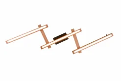 Trio Deckenleuchten-LED-Deckenleuchte Bellari Braun