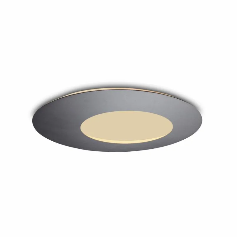 Deckenleuchten|Escale LED-Deckenleuchte Blade Open Anthrazit