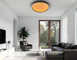GeeTi Deckenleuchten-LED-Deckenleuchte Bormes Gold / Schwarz