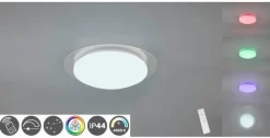 Deckenleuchten|Trio LED-Deckenleuchte Frodeno Weiß