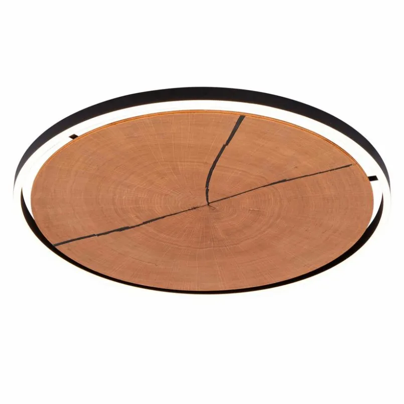 Deckenleuchten|ELOBRA LED-Deckenleuchte Havana Braun